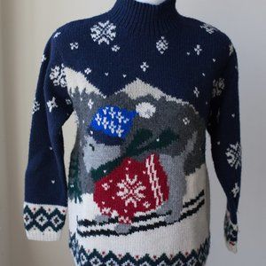Vintage Ralph Lauren Wool Holiday Sweater